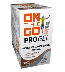 On The Go Progel + Electrolyte Caffeine 24 x 60 Ml.