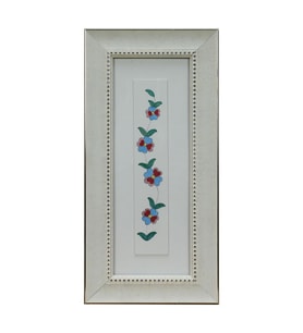 e38 EL İŞÇİLİĞİ SULU BOYA TABLO 33 x 16 cm - 6050