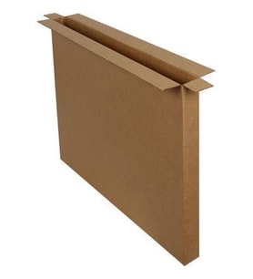 Tek Oluklu Tablo, Tv Kolisi 53x4x53 Cm Esmer C Dalga 50 Adet