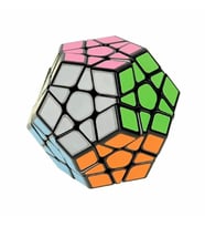 Megaminx Beşgen Zeka Küpü - Kutulu Renkli Geometrik Sabır Akıl Oyunu (Çocuk ve Yetişkin İçin Eğitici Oyuncak)