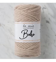 La Mia Boho Açık Bej Büküm Makrome İpi - L049 - 33984