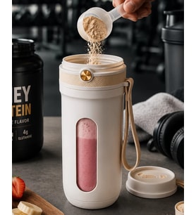 Northcity Kablosuz Taşınabilir Blender 350ml - Smoothie ve Buz Kırıcı (USB Şarjlı)