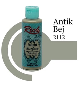 Multi Surface 2112 Antik Bej Akrilik Boya 120 Cc