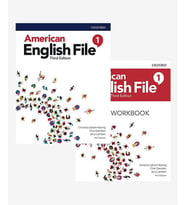 American English File 3th Edition 1 Student's Book + Workbook + CD