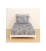 Tek Kişilik Ağaç Desen 90 x 200 cm Lastikli Çarşaf ve Yastık Kılıfı