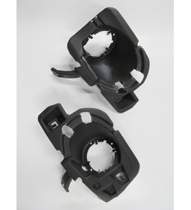 PEUGEOT PARTNER- VAN- 10/18; SİS LAMBA İÇ BAĞLANTI BRAKETİ SAĞ/SOL SET (2 PARÇA) PLASTİK