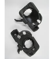 PEUGEOT PARTNER- VAN- 10/18; SİS LAMBA İÇ BAĞLANTI BRAKETİ SAĞ/SOL SET (2 PARÇA) PLASTİK