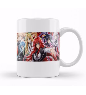 High School Dxd Anime All The Main Girls Kupa Bardak Porselen