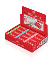 Faber Dust-Free Renkli Silgi 5130187125 24 Lü Kutu