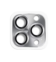 Iphone 16 Pers Alüminyum Kamera Lens - Gri