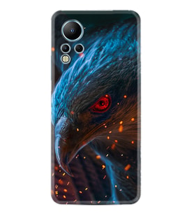 Infınix Note 12 Kılıf Silikon Desen Özel Seri Şahin 1756