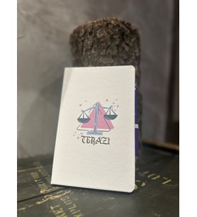 Beyaz Termo Deri Defter