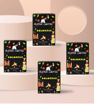 4'lü Alerya Coffee Colombia Filtre Kahve Hediye Seti