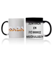 Babaya Özel Sihirli Kupa Bardak