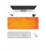 SonicTouch Klavye Mousepad 32x70cm Dikişsiz Pürüzsüz Sıvı Geçirmez Kaymaz Taban Gün Batımı Dokusu