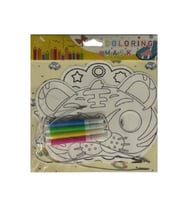 Coloring Maske Boyama Seti Mask