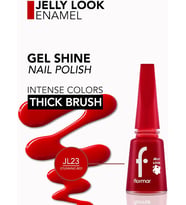 Oje - Jelly Look Nail Enamel Jl23 Stunning Red 8690604282173