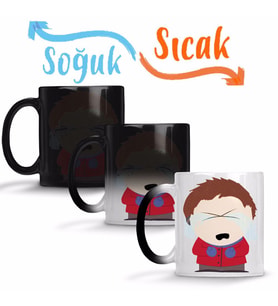 South Park Eric Cartman 011 Sihirli Kupa Bardak Porselen
