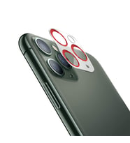 Binano iPhone 11 Pro/11 Pro Max 3D Pro Kamera Koruyucu Kırmızı