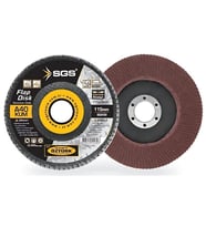 SGS 115mm Flap Disk 40 Kum (Aluminium Oxide) SGS 430