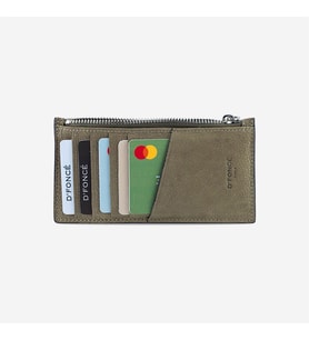 Cooluxury Hakiki Deri Unisex Cüzdan Cactus Yeşil Floter