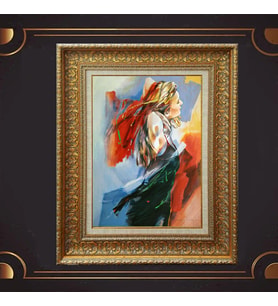 ÖZEL SERİ PASPARTULU TABLO A709