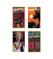 Sırça Köşk + Henüz 17 Yaşında + Değirmen + Aşk-ı Memnu (günümüz Türkçesiyle)- 4 Kitap Set