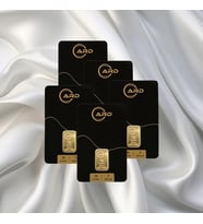 5 Adet 5 Gr 24 Ayar Ard Gram Altın