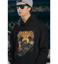 Avenged Sevenfold Baskılı Unisex Oversize Rock Metal Hoodie