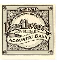 Ernie Ball P02070 Earthwood Fosfor Bronz Akustik Bas Telleri, Ölçü 45-95 Orijinal Versiyon
