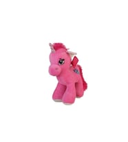 Peluş Boynuzlu At 45  cm Pembe (Çok Renkli)