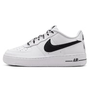 Nike Air Force 1 Low JS AF1 Leather Unisex Sneaker Hakiki Deri Günlük Spor Ayakkabı Beyaz
