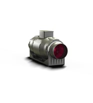 Ultra Sessiz Vortice Lineo Quiet 100 Max. 260 m3/h Konut Ticari Endüstriyel Havalandırma Fanı 3 Hızlı Kanal Tipi Tasarruflu AGMair Agm Hava