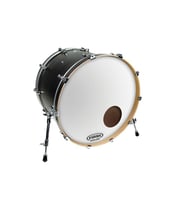 Evans BD22RGCW Resonant Coated 22 İnç Bas Davul Rezonans Derisi - Beyaz (Profesyonel)  Beyaz Kaplama Yüzey, Dengeli Harmonik Kontrolü ve Klasik Görünüm