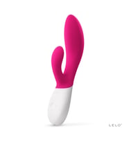 Lelo Ina Wave 2 Cerise G-Bölgesi ve Klitoris Özel Titreşimli Rabbit Vibratör (Açık Pembe)