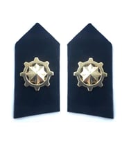 HARİCİ ASTSUBAY YENİ BAKIM SPOLET - YAKA İŞARETİ (Siyah)