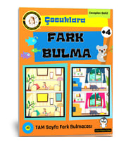 Çocuklara Fark Bulma Kitabı (TAM Sayfa)