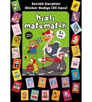 Stickerlı 5+ Yaş Hızlı Matematik
