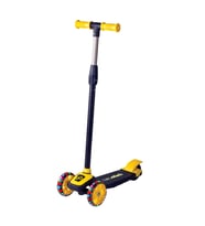 Scooter Çocuk Scooter Işıklı Slikon Teker Sarı 40 Kg Taşıma (Standart)