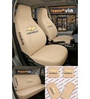 Chevrolet Logolu Oto Koltuk Kılıfı Ön Arka Set – Penye Universal Koltuk Koruyucu Servis Kılıfı