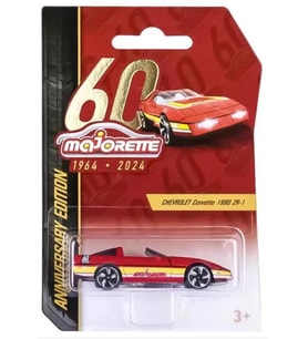 Majorette Anniversary Edition Chevrolet Corvette 1990 ZR-1 (Çok Renkli)