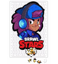 Brawl Stars Shelly Puzzle 240 Parça Yapboz