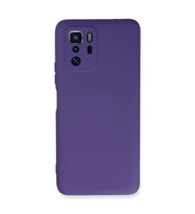 Xiaomi Poco X3 GT Kılıf Nano içi Kadife Silikon - Mor