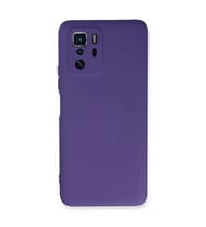 Xiaomi Poco X3 GT Kılıf Nano içi Kadife Silikon - Mor