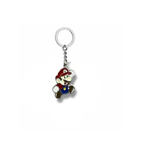 Super Mario Figürlü Renkli Anahtarlık – Retro Oyun Temalı Metal Koleksiyon Aksesuarı