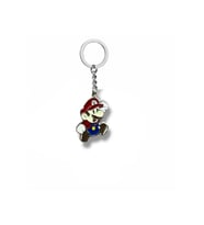 Super Mario Figürlü Renkli Anahtarlık – Retro Oyun Temalı Metal Koleksiyon Aksesuarı