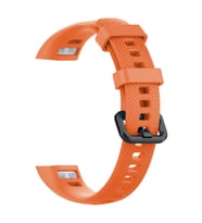 Microsonic Huawei Honor Band 5 Kordon, Silicone Sport Band Turuncu