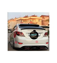HYUNDAİ ACCENT BLUE ARKA TAMPON EKİ FİBERGLASS BOYASIZ