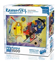 KS Games 1500 Parça  Sarı Kırmızı Mavi Puzzle