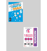 Ata 6.Sınıf Yüzde Yüz Yeni Nesil Math Max + 18 Deneme Sınavı